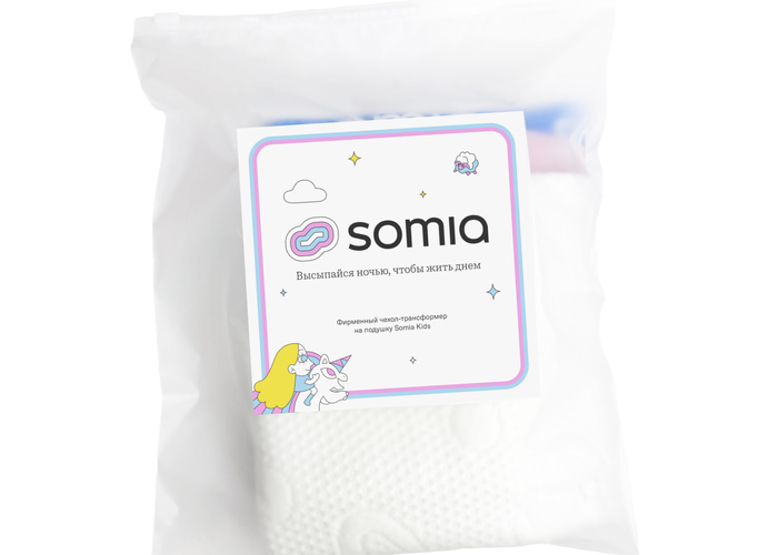 Чехол-трансформер на подушку Somia детская/Минимализм детская