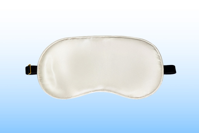 Маска для сна Somia х Ayris Silk, цвет жемчужный